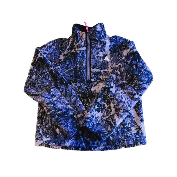 Nike ACG Men's S Canwell Glacier Therma-FIT ADV Windproof Half-Zip Men Small - Picture 1 of 4